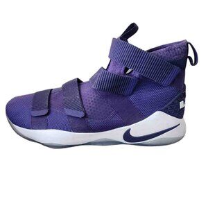 Nike Men's Sz 17 Field Purple Lebron Soldier 11 Basketball Shoes